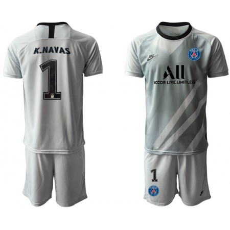 Koszulka Paris Saint-Germain Bramkarska K NAVAS 1 Dziecięcy I 2019-2020 Krótki Rękaw